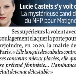 Lucie Castets harcèlement